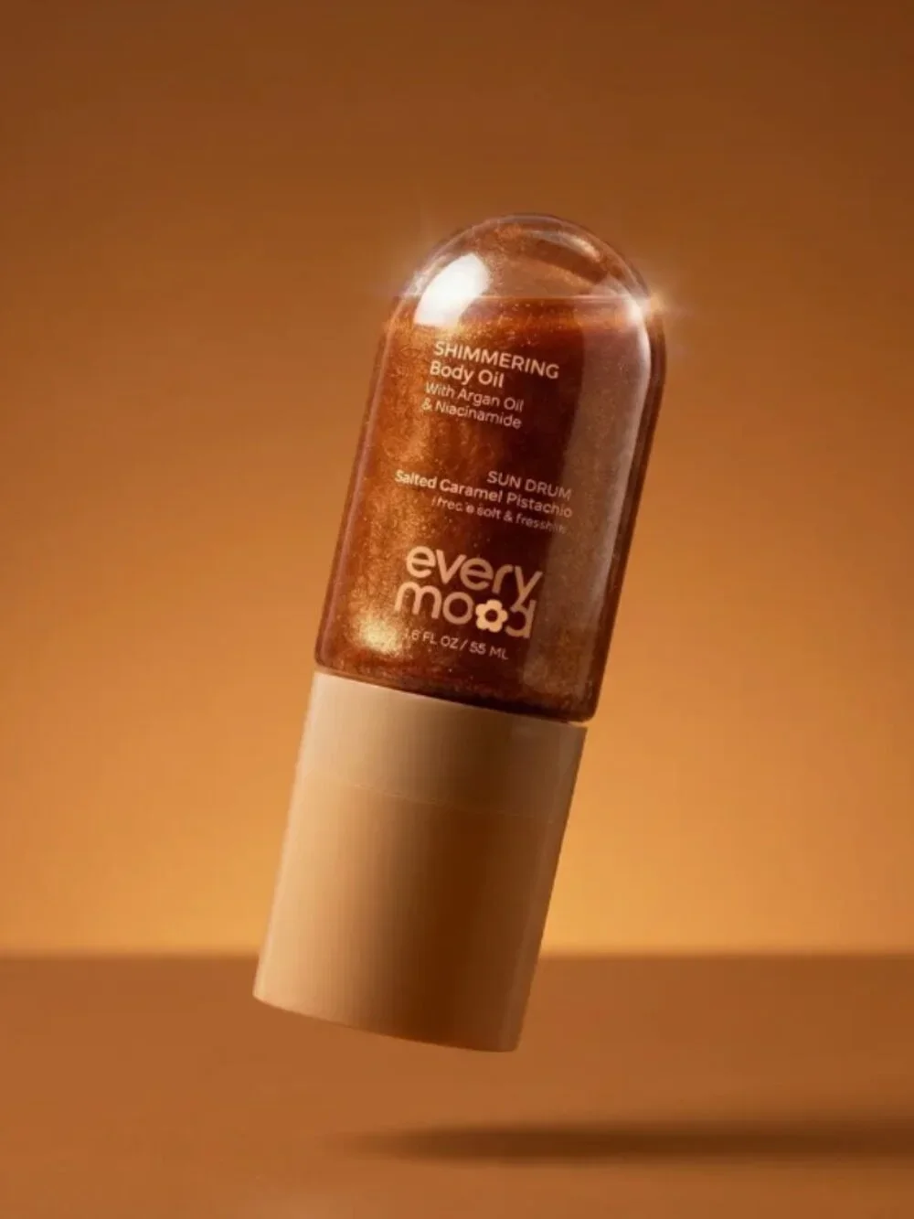 Every Mood Shimmering Body Oil-Sun Drunk Salted Caramel Pistachio